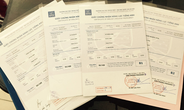 Giấy chứng nhận năng lực tiếng anh B1 khác bằng B1 như thế nào?