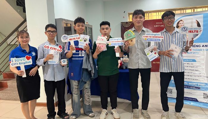 CITI English nhận được sự quan tâm của rất nhiều bạn sinh viên