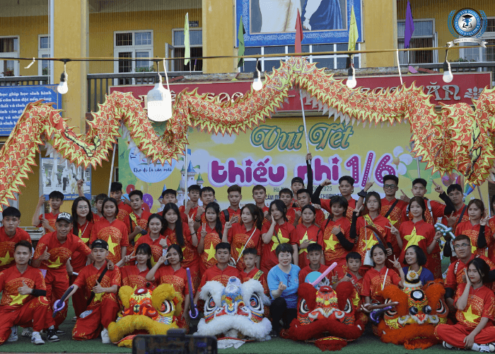 Chương trình nhận được sự hưởng ứng nhiệt tình từ các em nhỏ